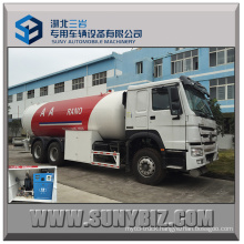 Sinotruk HOWO 371HP 24000L Bulk LPG Truck for Dispensing LPG